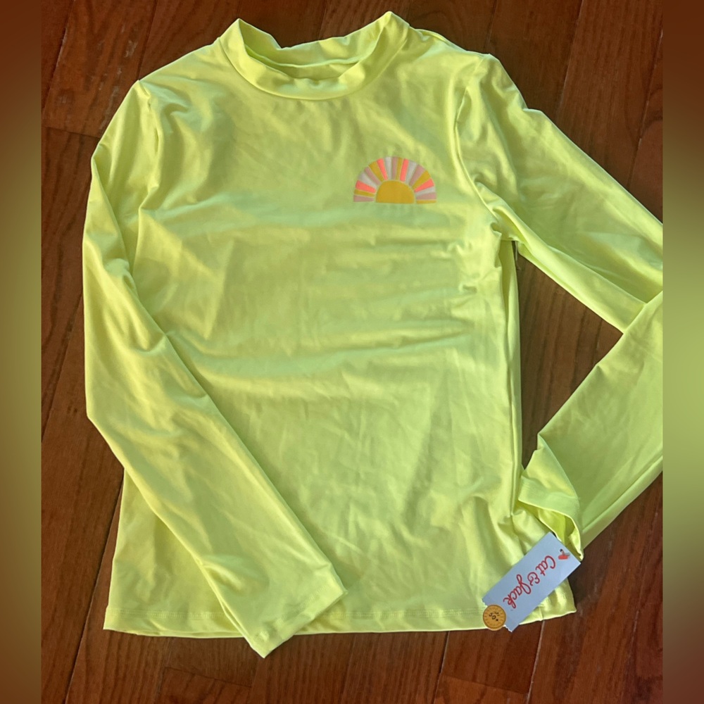 Cat & Jack Bright Yellow Shirt